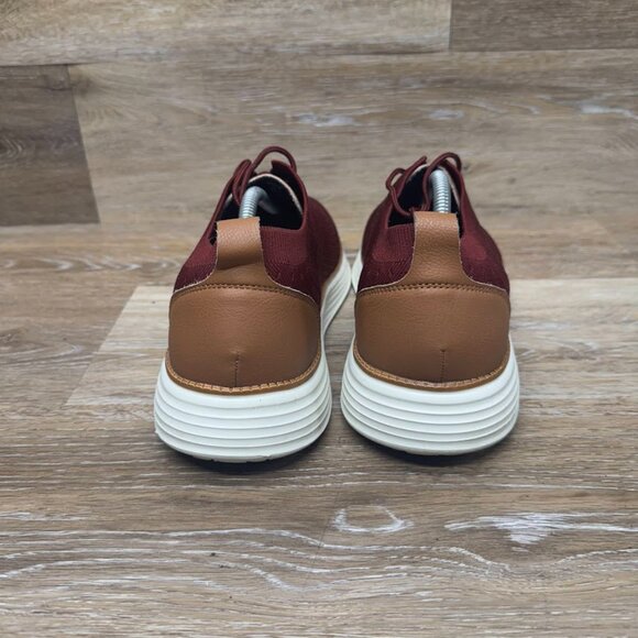 Vilocy Burgundy Fabric Sneakers Men's Size EU 44 - Picture 3 of 7